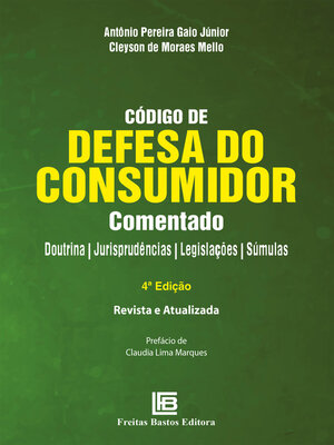 cover image of Código de Defesa do Consumidor Comentado